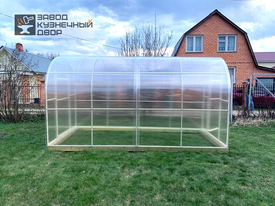 Теплица Флора Селяночка от 17300 руб. Арочная теплица Флора Селяночка
