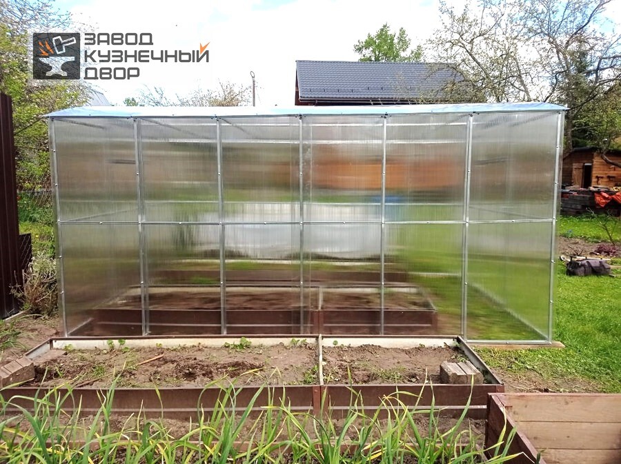 Теплица Флора Лидер 65 от 27100 руб. Прямостенная теплица Флора Лидер 65