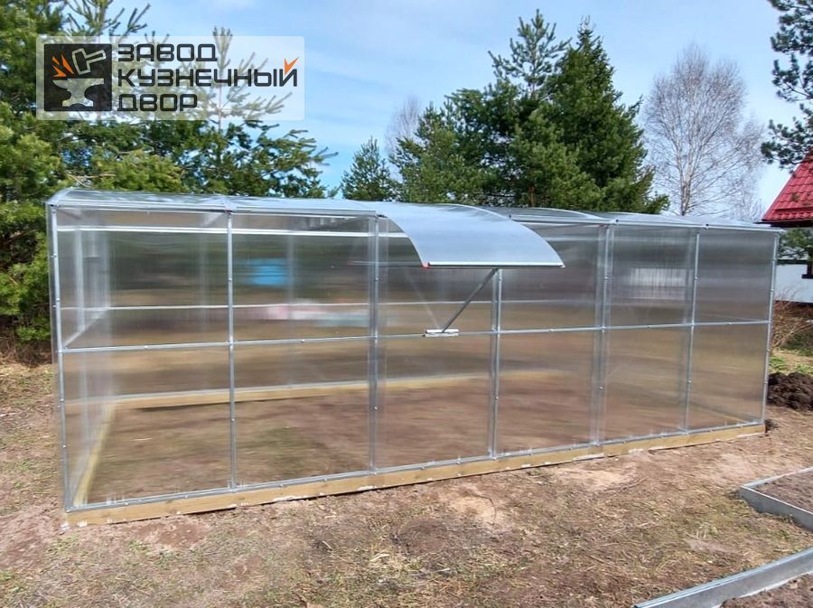 Теплица со съемной крышей Флора-Кабриолет от 26100 руб. Теплица со съемной крышей